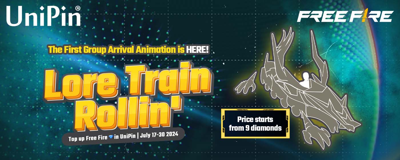 All Aboard The Lore Train With Free Fire’s Epic Arrival Animation (MY)